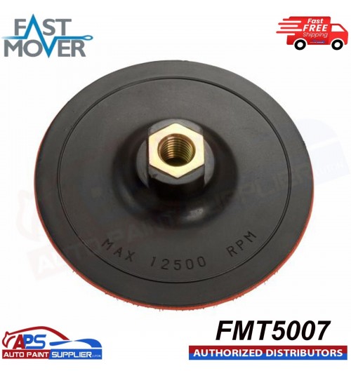 FAST MOVER TOOLS (FMT5007) BACKING PLATE, 115MM HOOK & LOOP, M14 THREAD